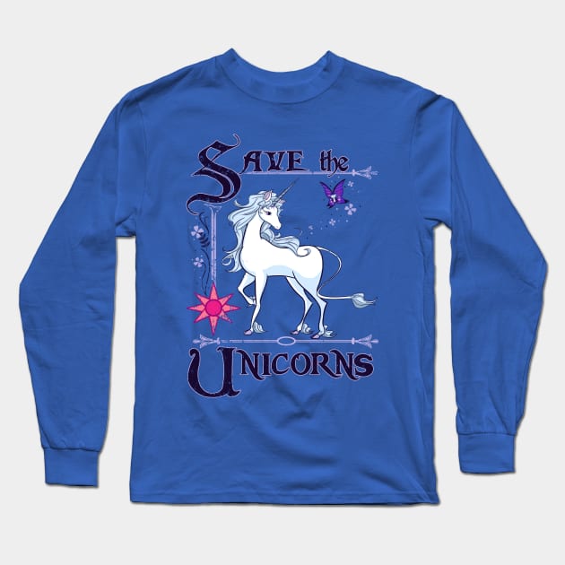 Magical Conservation Long Sleeve T-Shirt by kalgado